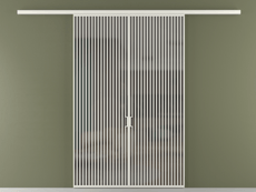 Перегородка Formato вдоль стены 2 створки