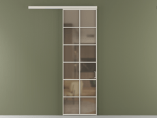 Перегородка Formato вдоль стены 1 створка