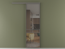 Перегородка Formato вдоль стены 1 створка