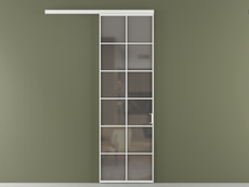 Перегородка Formato вдоль стены 1 створка