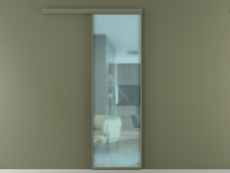 Перегородка Формато вдоль стены 1 створка