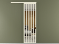 Перегородка Formato вдоль стены 1 створка