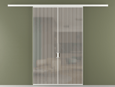 Перегородка Formato вдоль стены 2 створки