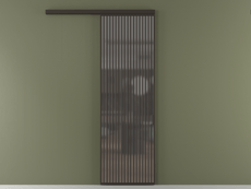 Перегородка Formato вдоль стены 1 створка