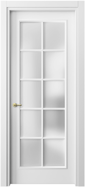 Межкомнатная дверь 8102 МБЛ САТ. Цвет Матовый белоснежный. Материал Гладкая эмаль. Коллекция Paris. Фото. Дверь межкомнатная 8102 МБЛ САТ. Цвет Матовый белоснежный. Материал Гладкая эмаль. Коллекция Paris. Картинка.