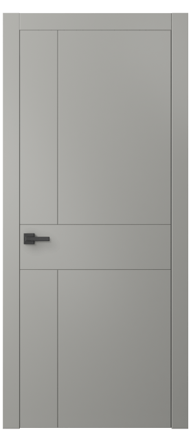 Дверь межкомнатная АКП 8056 МНСР Матовый нейтральный серый. Цвет Матовый нейтральный серый. Материал Гладкая эмаль. Коллекция Linea. Картинка.