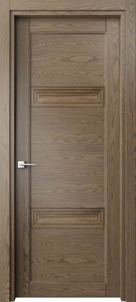 Дверь межкомнатная 6111 ДММ. Цвет Дуб мраморный. Материал Массив дуба. Коллекция Эго. Картинка.
