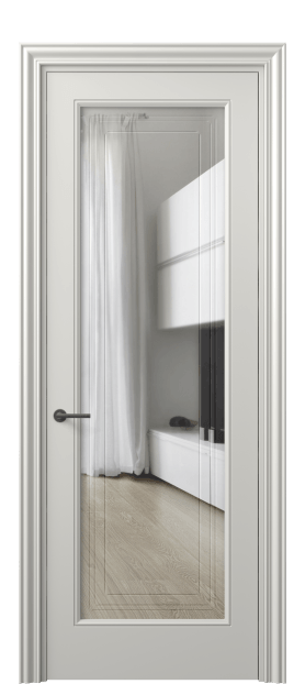 Межкомнатная дверь 8400 МСР Прозрачное стекло с гравировкой Маскот. Цвет Матовый серый. Материал Гладкая эмаль. Коллекция Mascot. Фото. Дверь межкомнатная 8400 МСР Прозрачное стекло с гравировкой Маскот. Цвет Матовый серый. Материал Гладкая эмаль. Коллекция Mascot. Картинка.