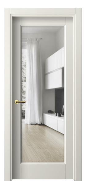 Межкомнатная дверь 1402 МЖМ Прозрачное стекло. Цвет Матовый жемчужный. Материал Гладкая эмаль. Коллекция Galant. Фото. Дверь межкомнатная 1402 МЖМ Прозрачное стекло. Цвет Матовый жемчужный. Материал Гладкая эмаль. Коллекция Galant. Картинка.